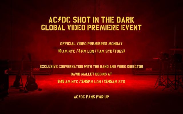 AC/DC – Shot In The Dark (World Premiere Video)