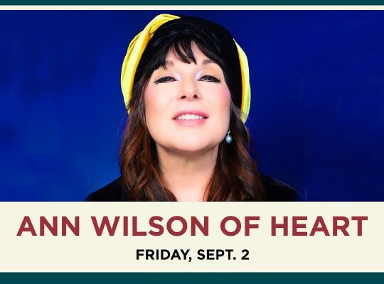Ann Wilson of Heart with special guest Night Ranger Sept. 2nd at the Wa. State Fair.
