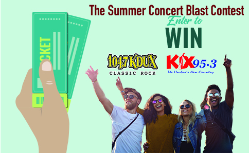 The KDUX Summer Concert Blast! Win Tickets,   listen for the word that wins!