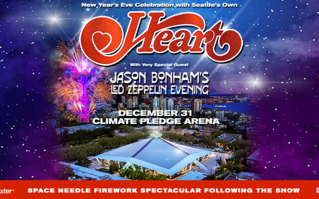 Rock in the New Year with Heart in Seattle! Here’s how to win…