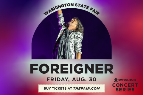 Foreigner to Kick-off Wa. State Fair